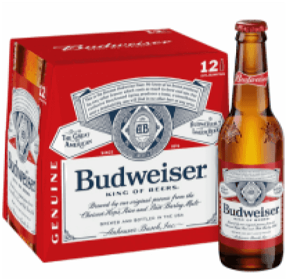 Budweiser Beer 12pk Btl - Food Fair