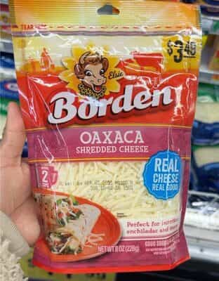 Borden Shreds Oaxaca - Food Fair