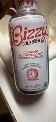 Bizzy Cold Brew Medium Roast Unsweet - Food Fair